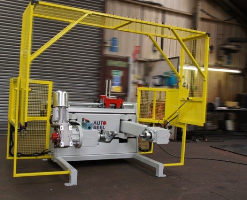 Autoreel Cable Winding Machine PLW With Guard Up